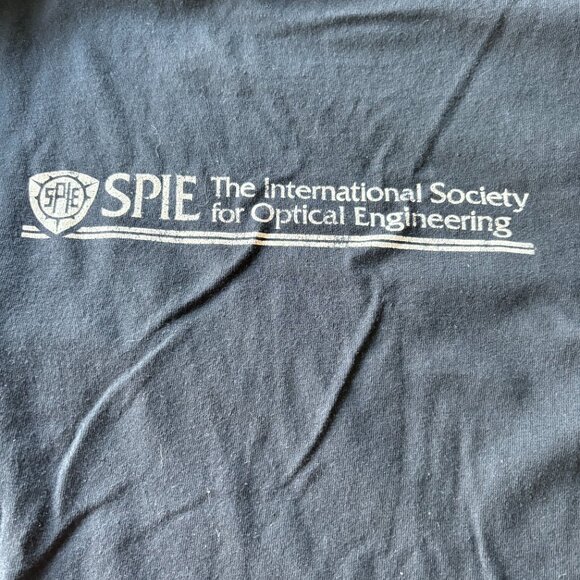 Einstein SPIE T-Shirt L Single Stitch Glow Physics Science Vintage 1993 Tech - Picture 5 of 7